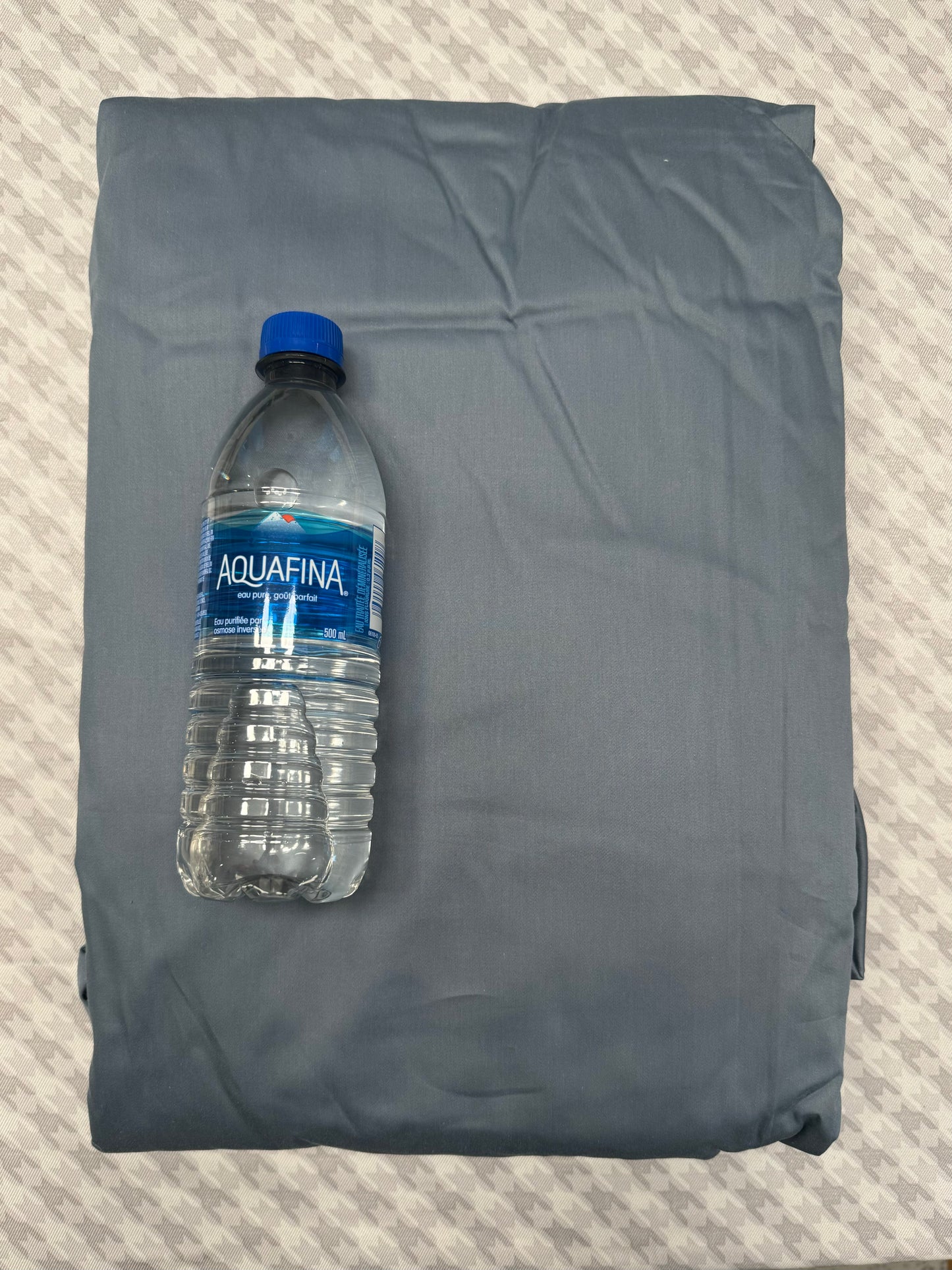 Haze Blue Long Staple Cotton Sateen Duvet Cover & Bed Sheet Set