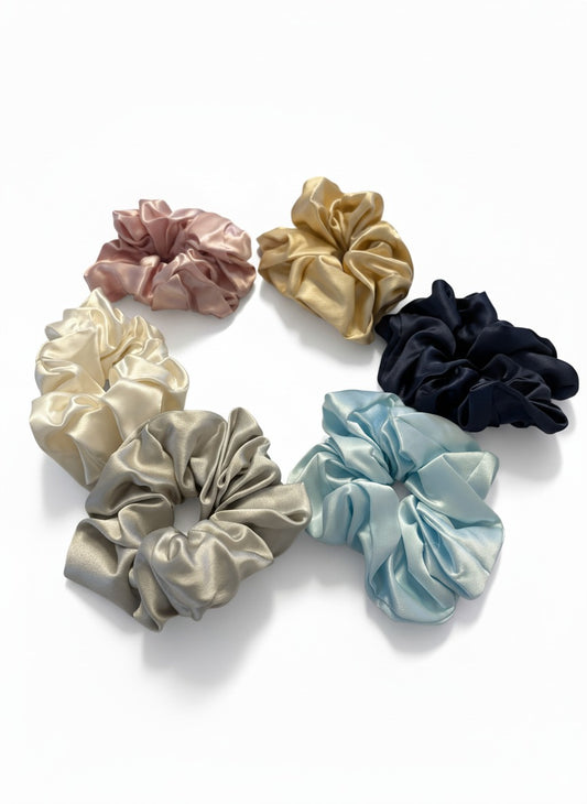 Large Mulberry Silk Scrunchie