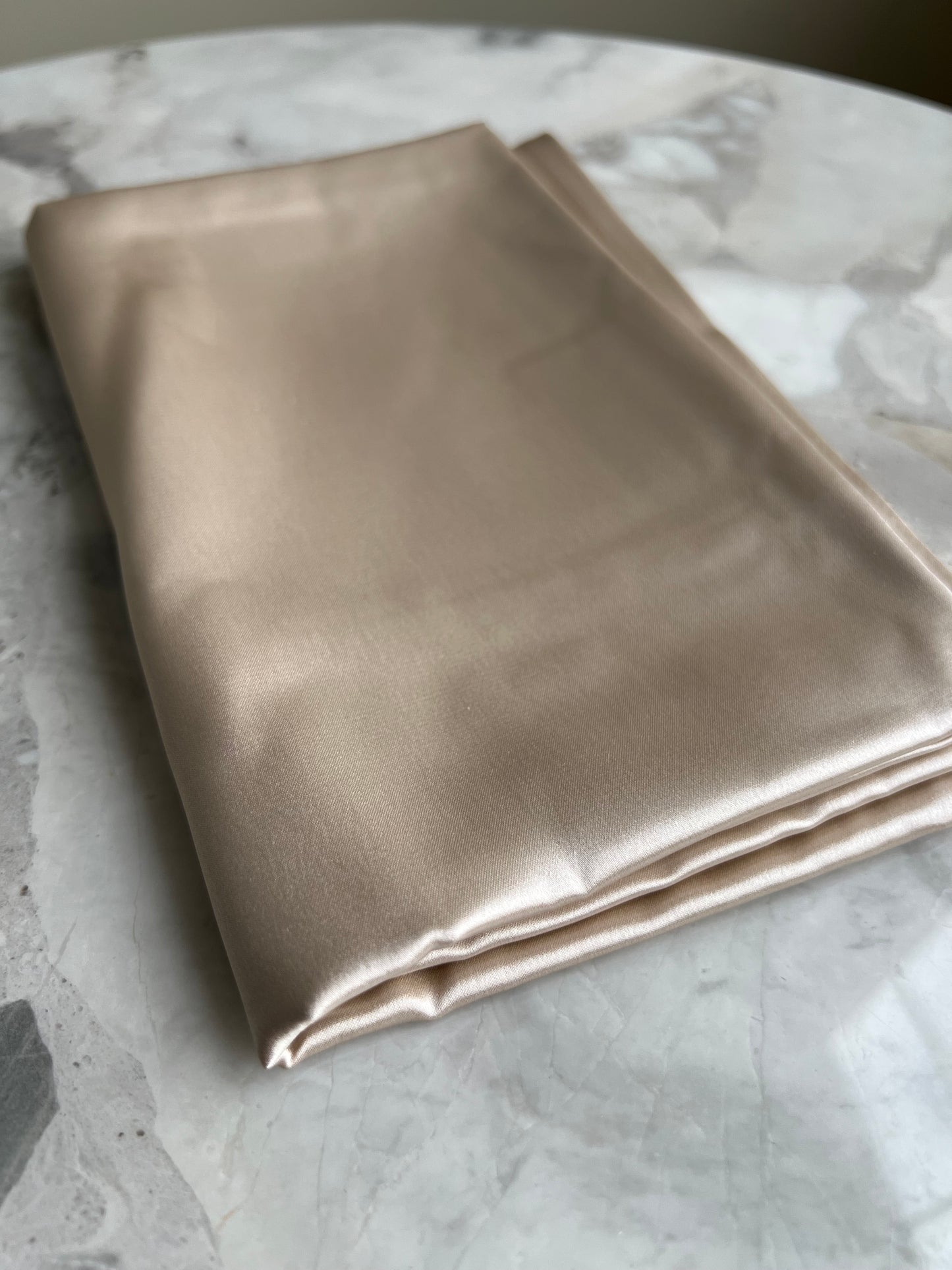 Champagne Gold Envelope Mulberry Silk Pillowcase