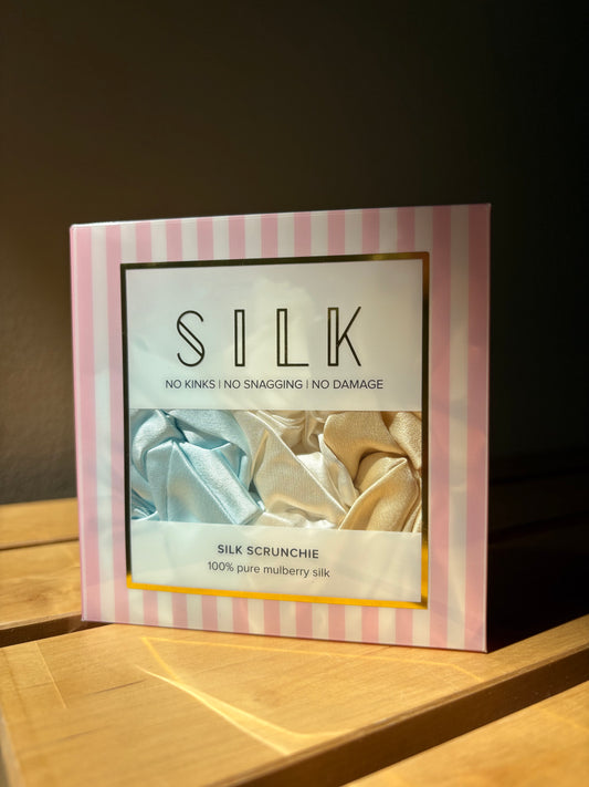 Large Mulberry Silk Scrunchie
