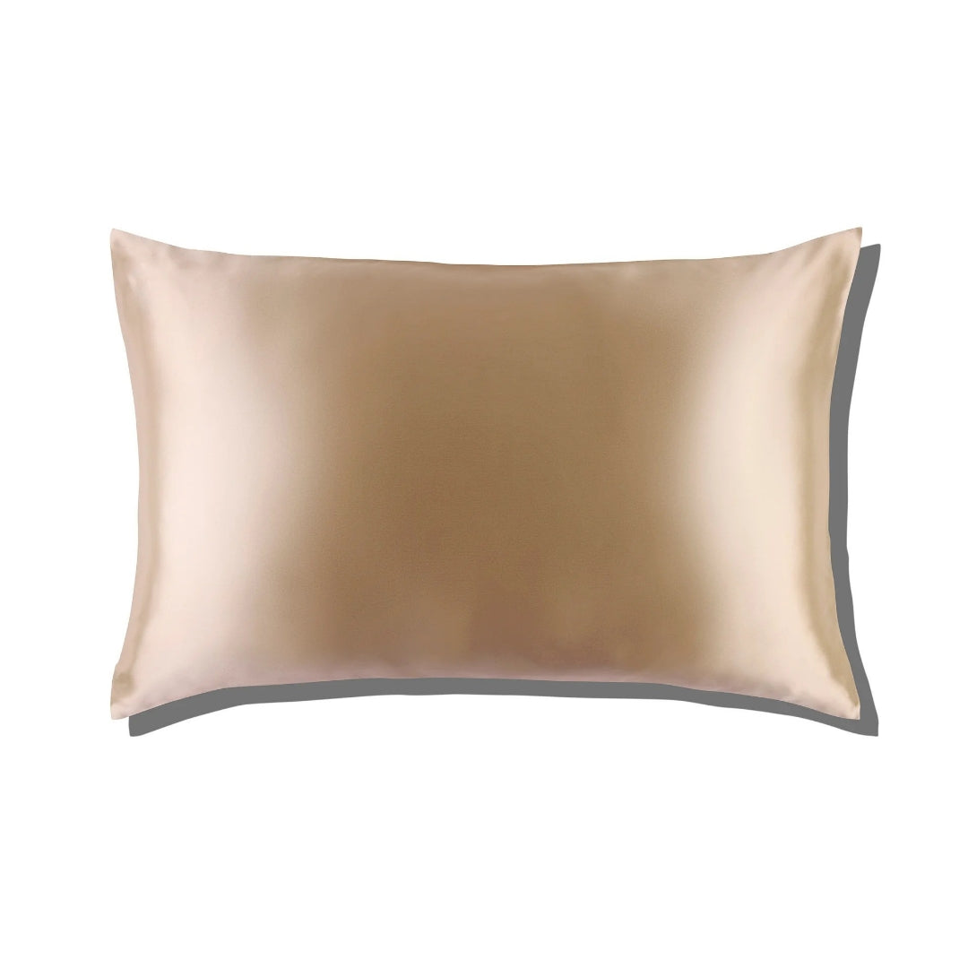 Champagne Gold Envelope Mulberry Silk Pillowcase